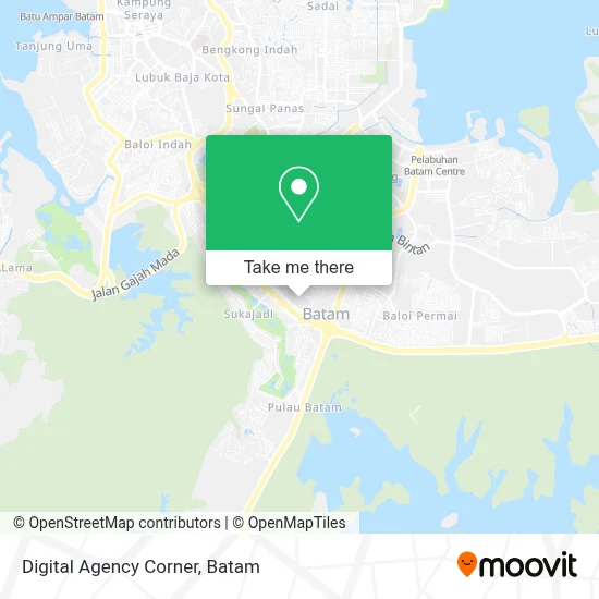 Digital Agency Corner map