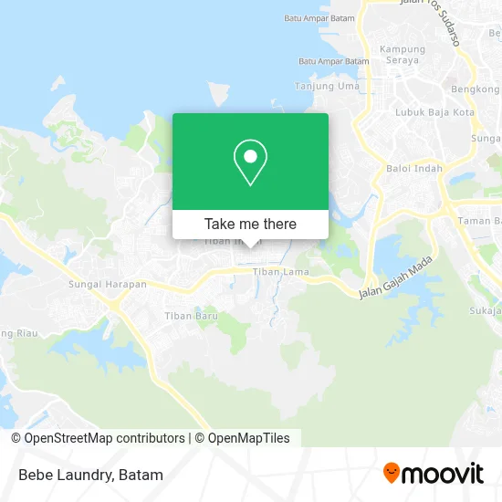 Bebe Laundry map
