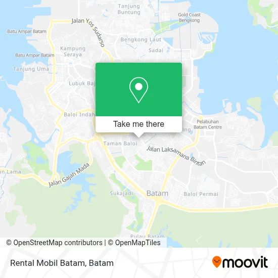 Rental Mobil Batam map
