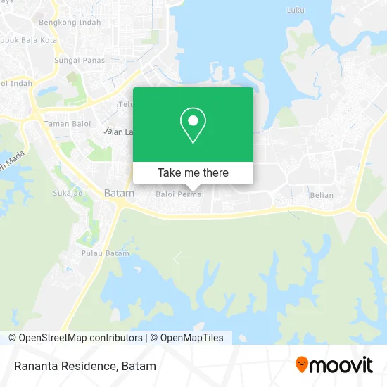 Rananta Residence map