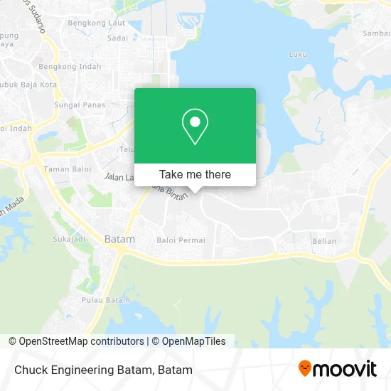 Chuck Engineering Batam map