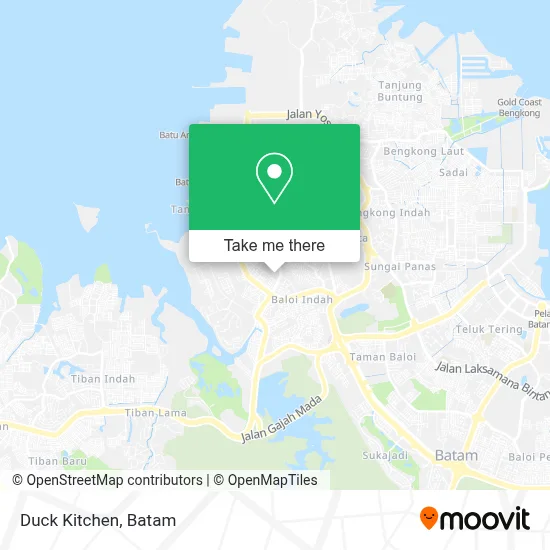 Duck Kitchen map