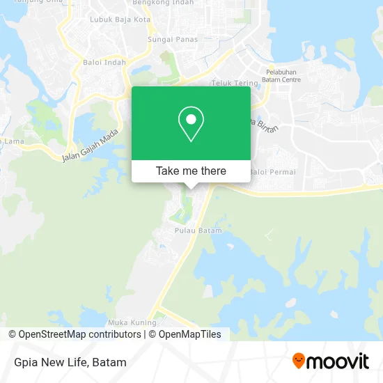 Gpia New Life map