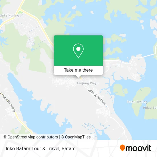 Inko Batam Tour & Travel map