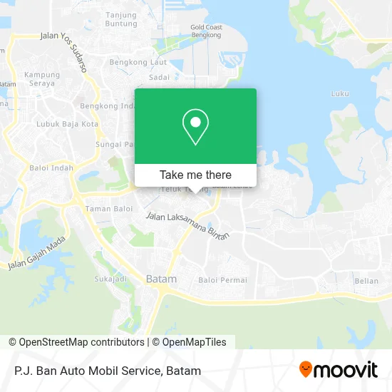 P.J. Ban Auto Mobil Service map