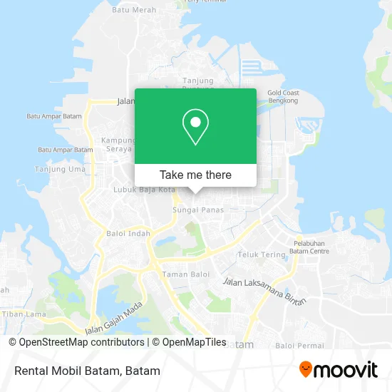 Rental Mobil Batam map