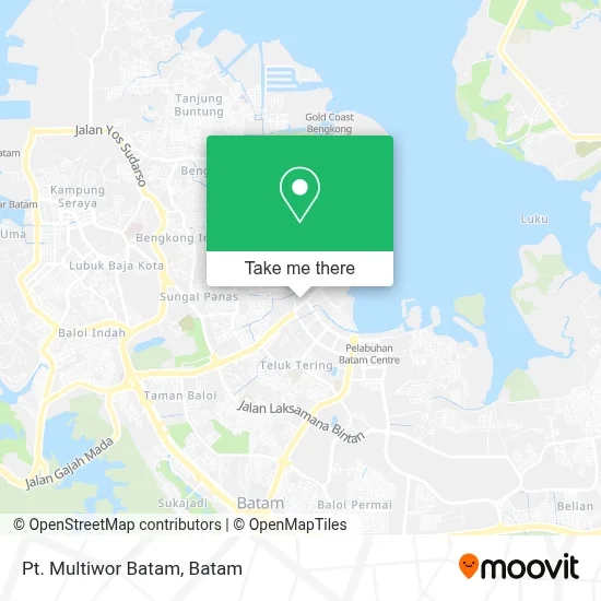 Pt. Multiwor Batam map