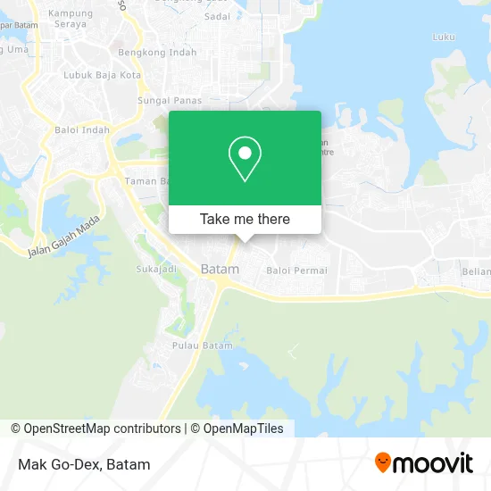 Mak Go-Dex map