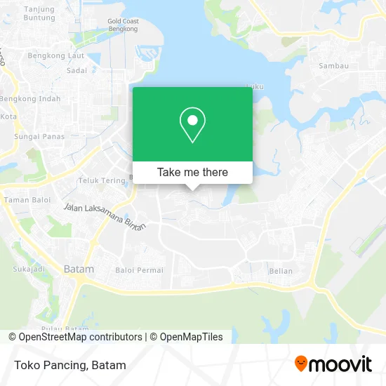 Toko Pancing map