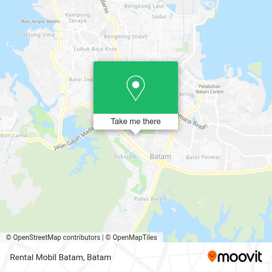 Rental Mobil Batam map