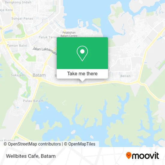 Wellbites Cafe map