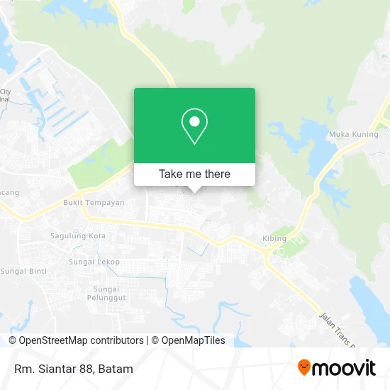 Rm. Siantar 88 map