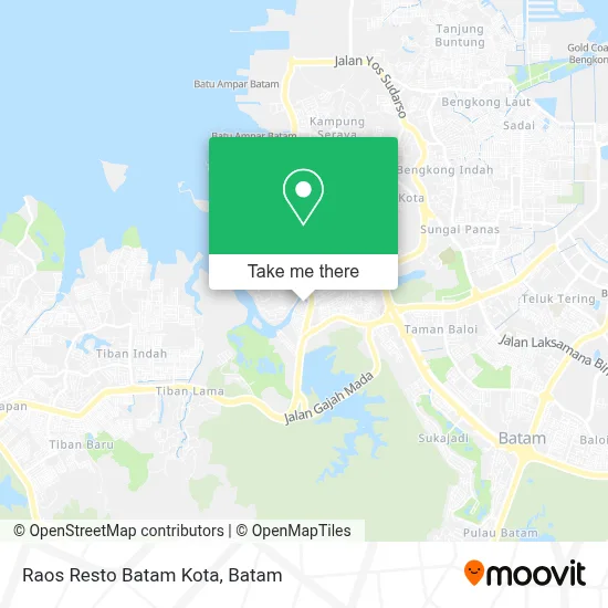 Raos Resto Batam Kota map