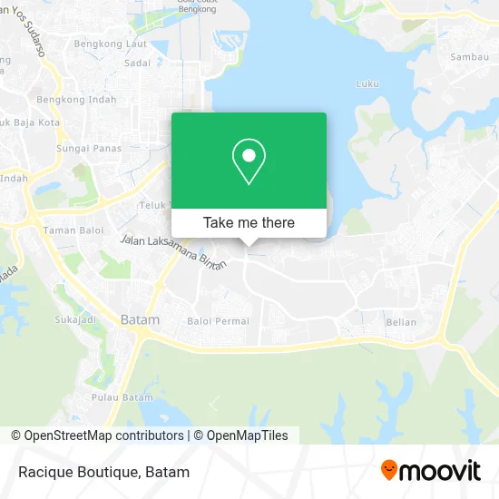 Racique Boutique map