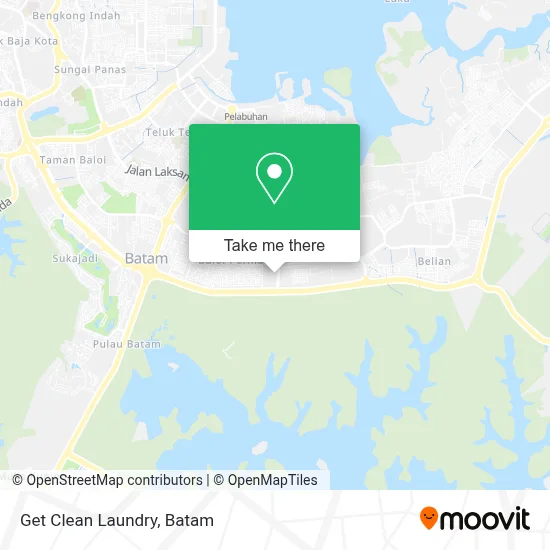 Get Clean Laundry map