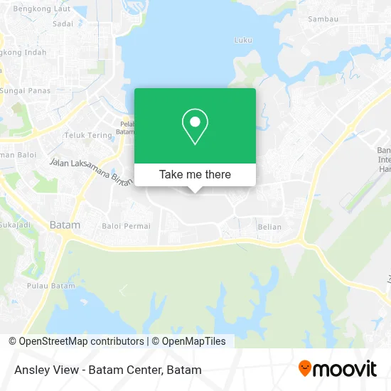 Ansley View - Batam Center map