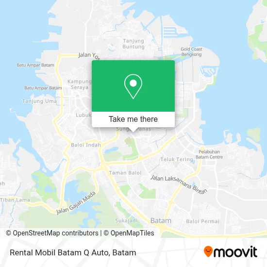 Rental Mobil Batam Q Auto map