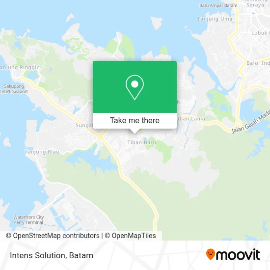 Intens Solution map