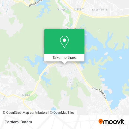 Partiem map