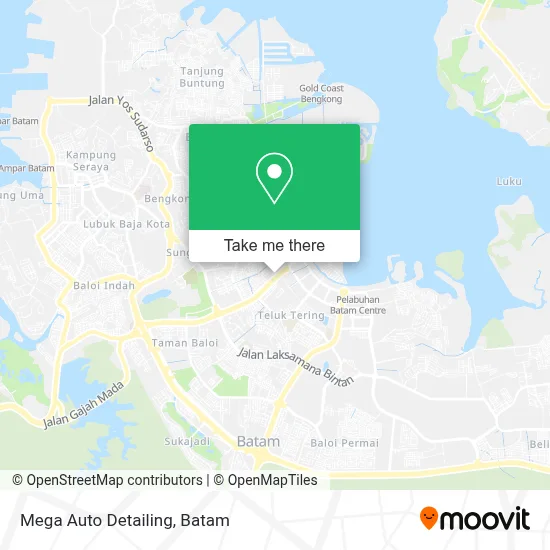Mega Auto Detailing map