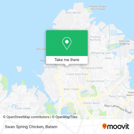 Swan Spring Chicken map