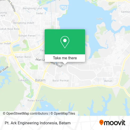 Pt. Ark Engineering Indonesia map