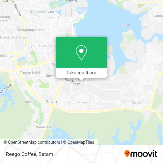 Reego Coffee map