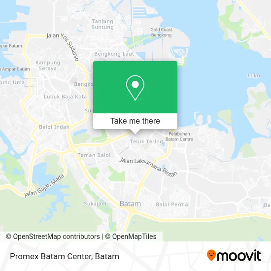 Promex Batam Center map