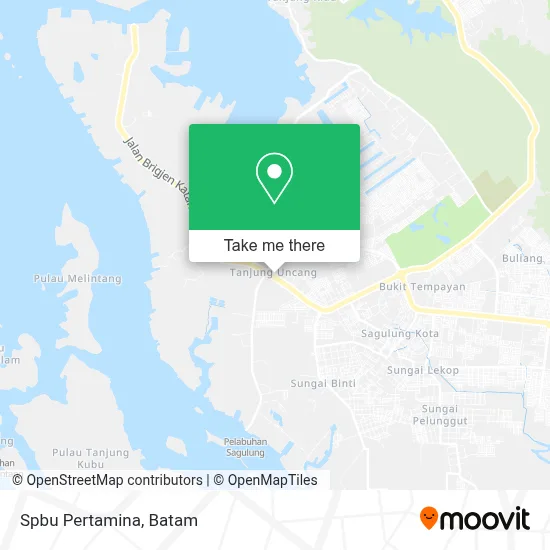 Spbu Pertamina map