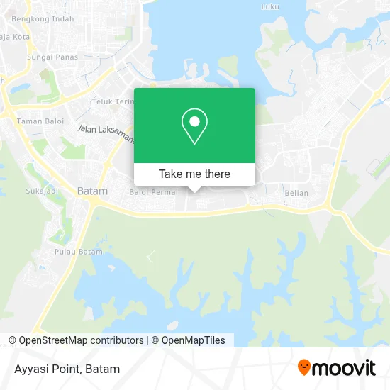 Ayyasi Point map