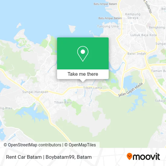Rent Car Batam | Boybatam99 map