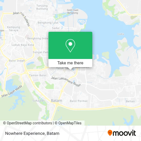Nowhere Experience map