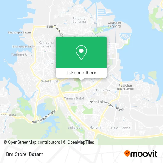 Bm Store map