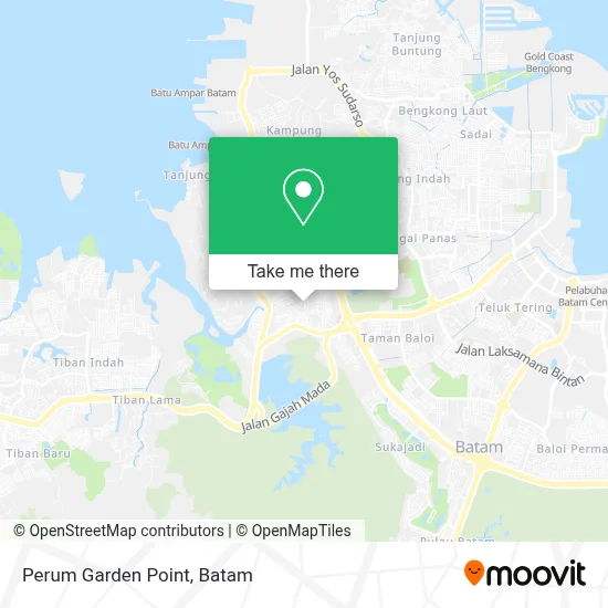 Perum Garden Point map