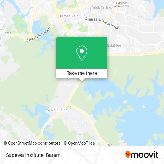 Sadewa Institute map