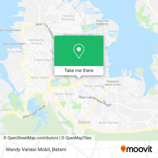 Wandy Variasi Mobil map