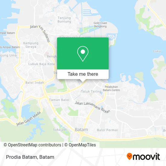 Prodia Batam map