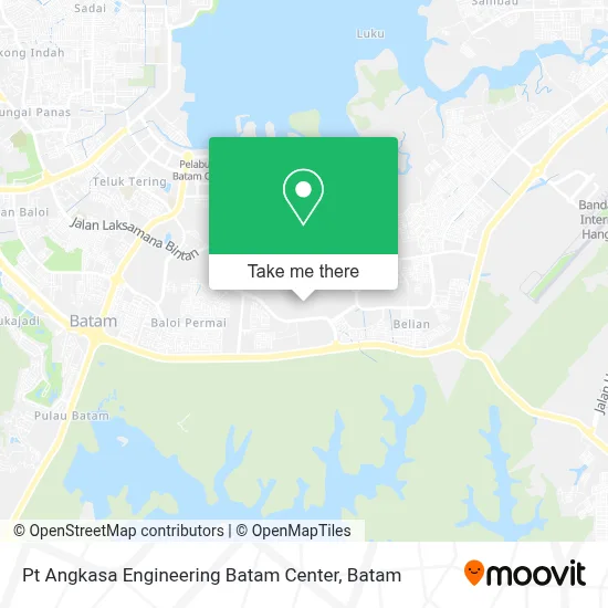 Pt Angkasa Engineering Batam Center map