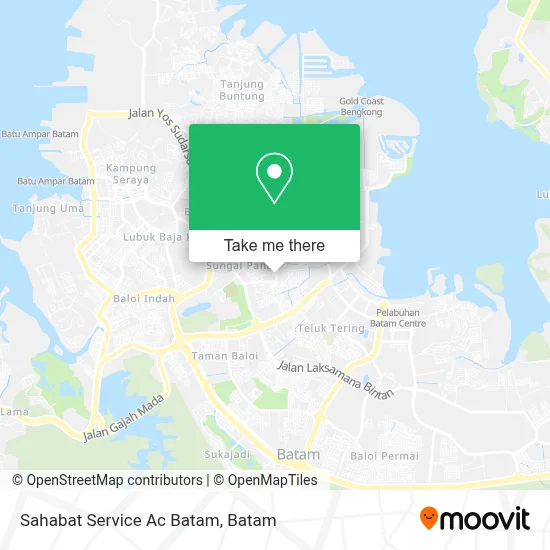 Sahabat Service Ac Batam map