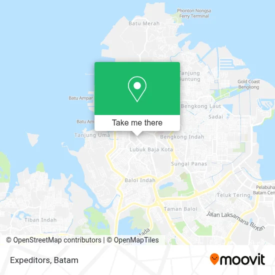Expeditors map