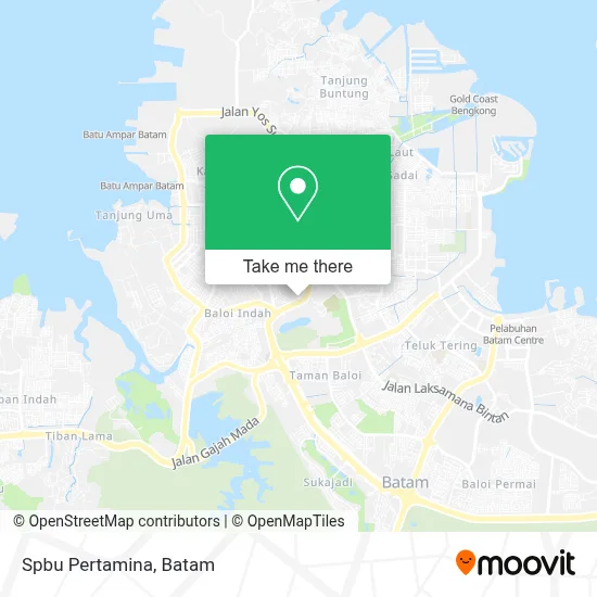 Spbu Pertamina map