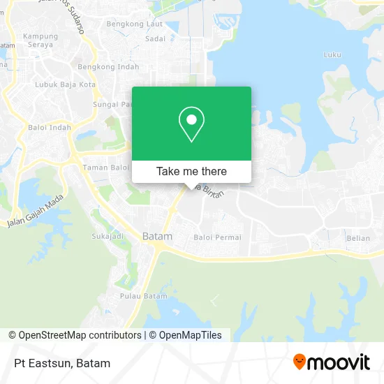 Pt Eastsun map