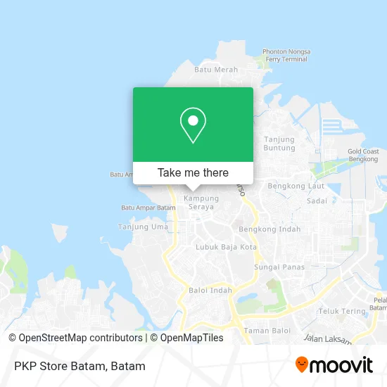 PKP Store Batam map