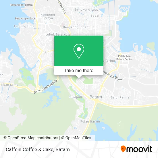 Caffein Coffee & Cake map