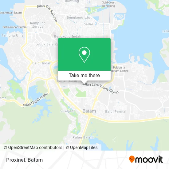 Proxinet map