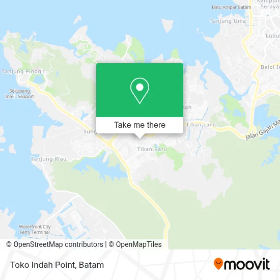 Toko Indah Point map