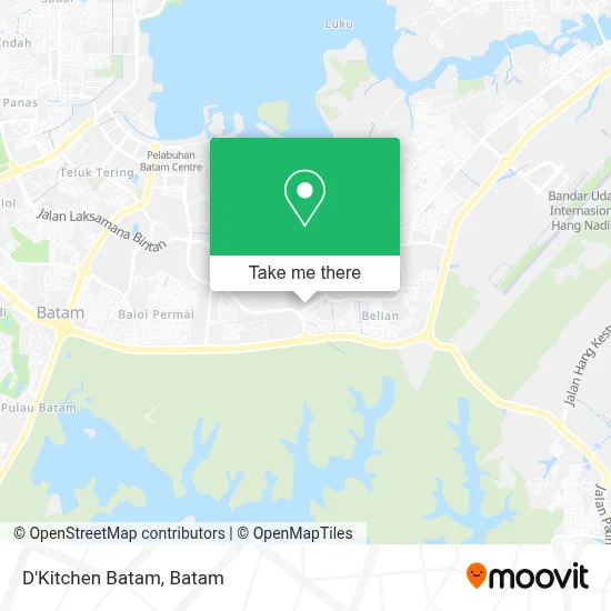 D'Kitchen Batam map