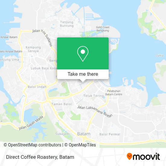 Direct Coffee Roastery map