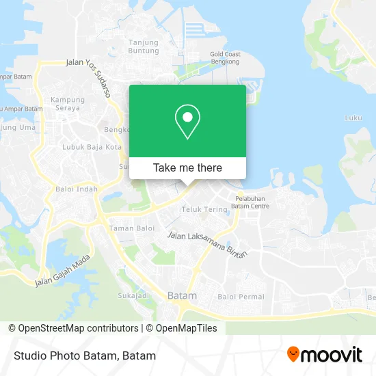 Studio Photo Batam map