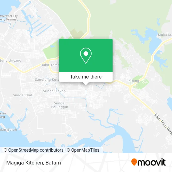 Magiga Kitchen map